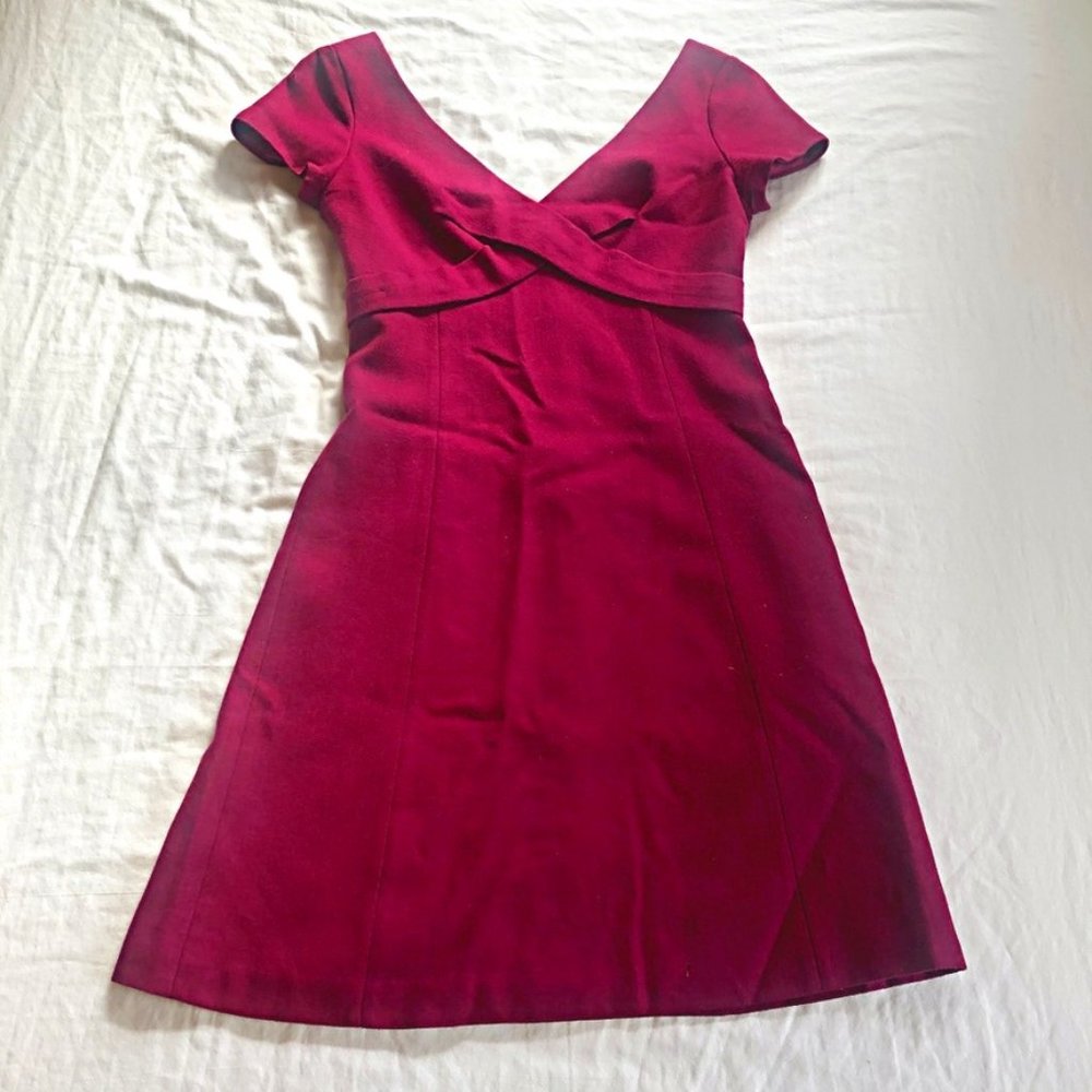 Stunning vintage wool hosting dress